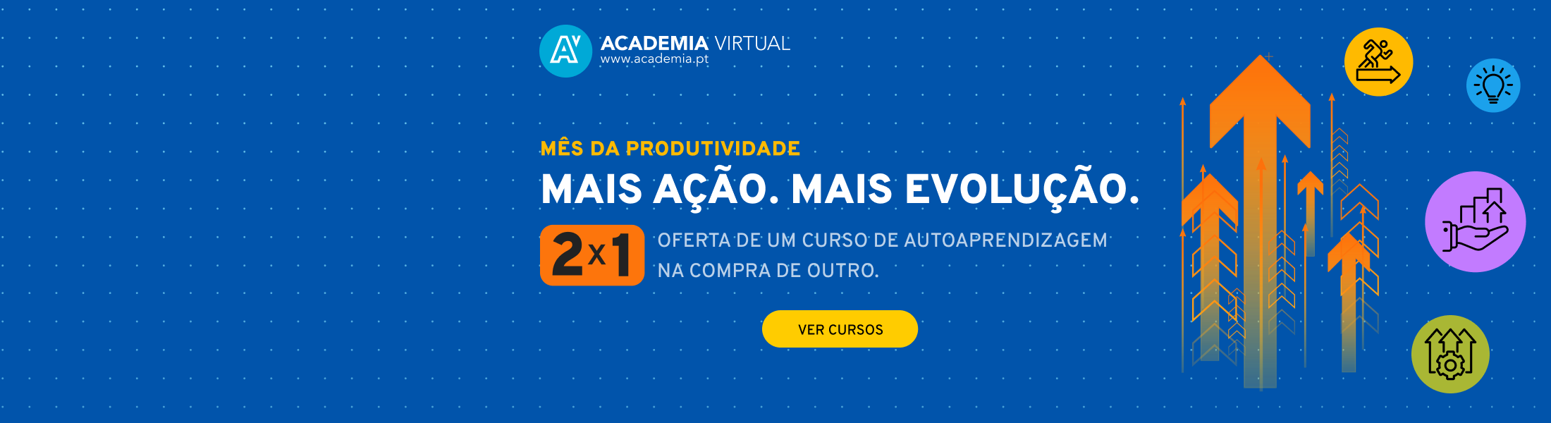 Formação online e flexível
