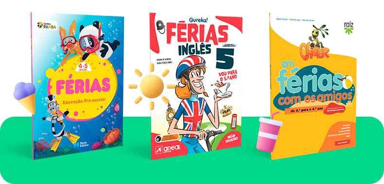 LIVROS DE ATIVIDADES PARA AS FÉRIAS ESCOLARES